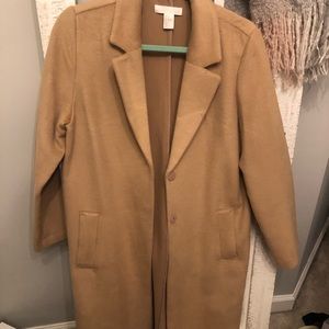 Carmel colored long coat